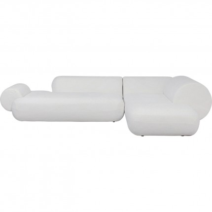 Corner sofa Soft white right Kare Design