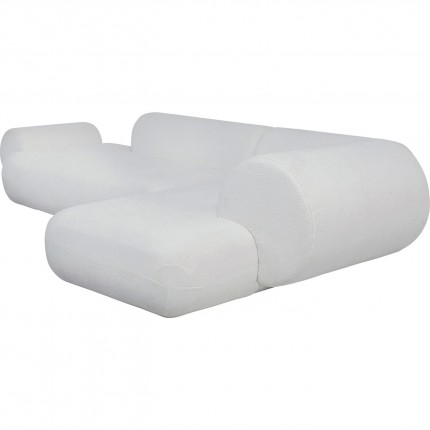 Corner sofa Soft white right Kare Design