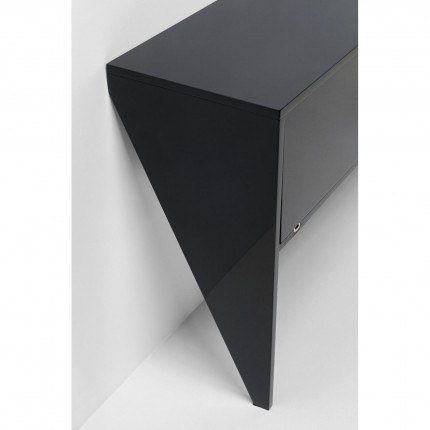 Console High Heel 140x38cm noire Kare Design