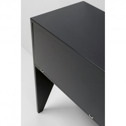 Console High Heel 140x38cm noire Kare Design