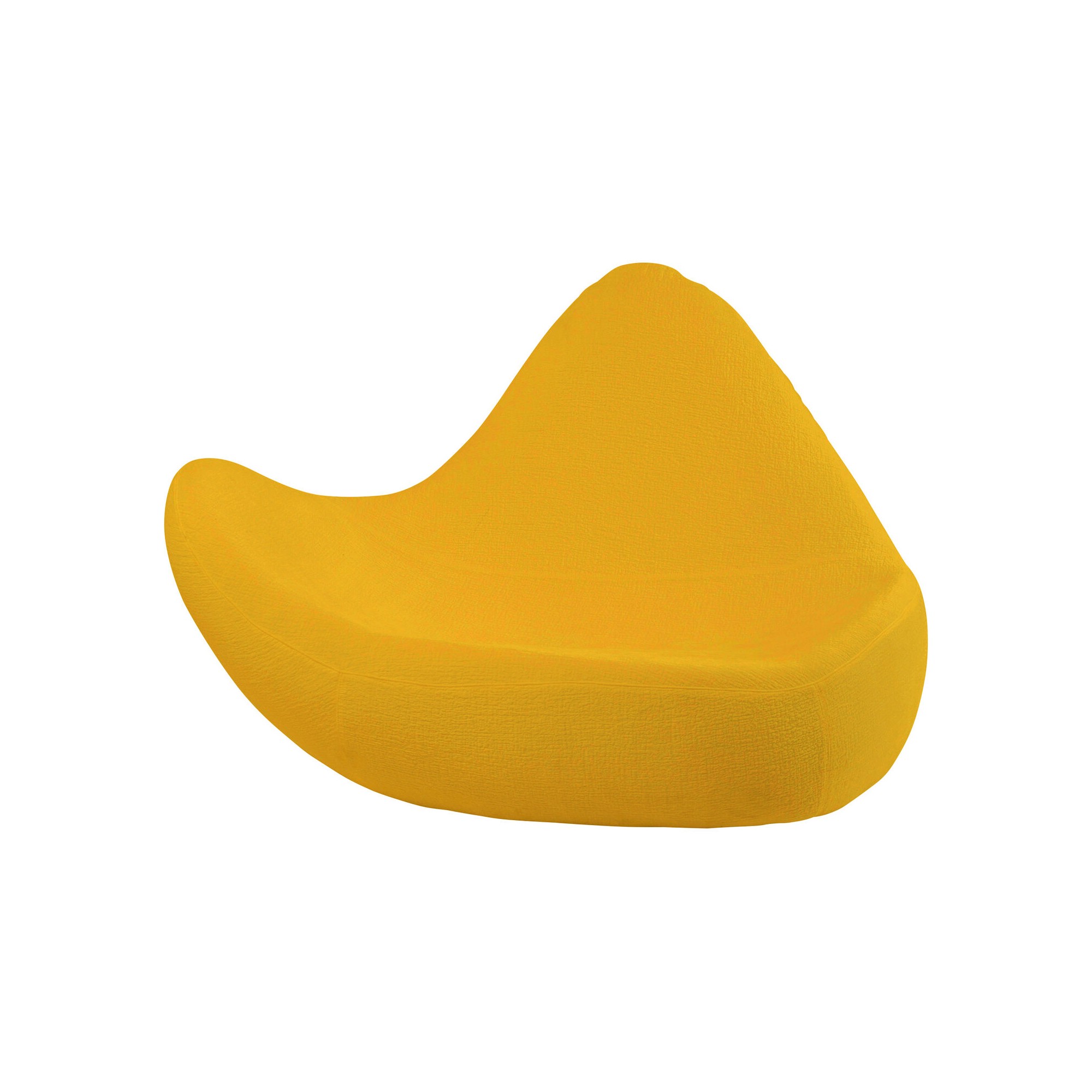 Fauteuil Glow Wave jaune 177cm