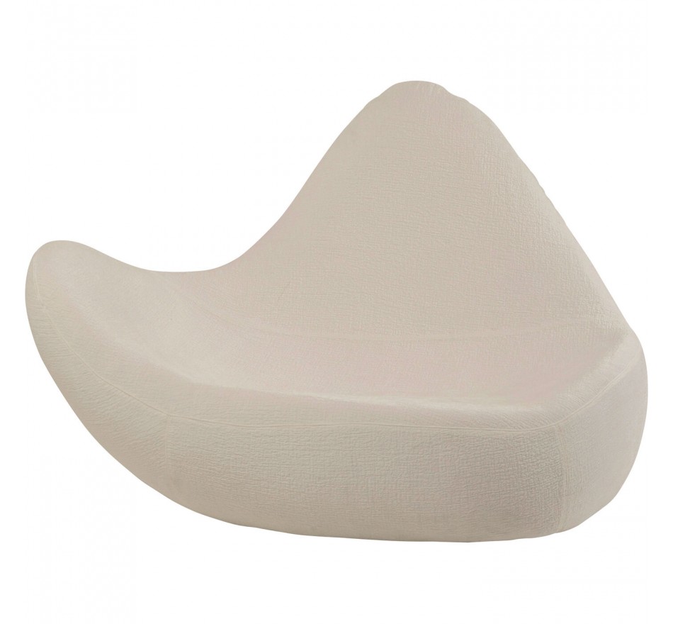 Fauteuil Glow Wave XL crème Kare Design
