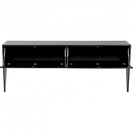 Console High Heel 200x38cm noire Kare Design