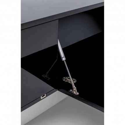 Console High Heel 200x38cm noire Kare Design