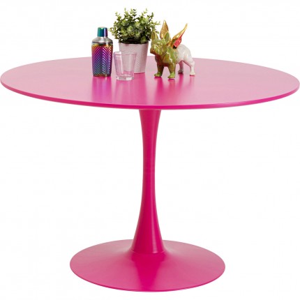 Table Schickeria Ø110cm pink Kare Design
