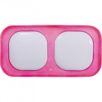 Applique murale Cloud Beam rose 202cm Kare Design