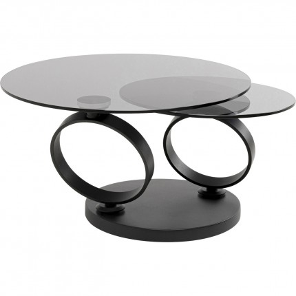 Coffee table Beverly smoked glass Kare Design
