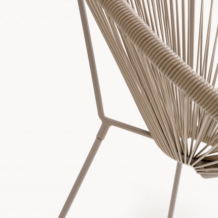 Salon de jardin Acapulco Mono beige Kare Design