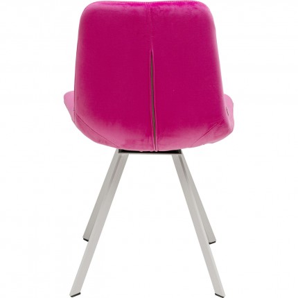 Chaise pivotante Baron rose Kare Design
