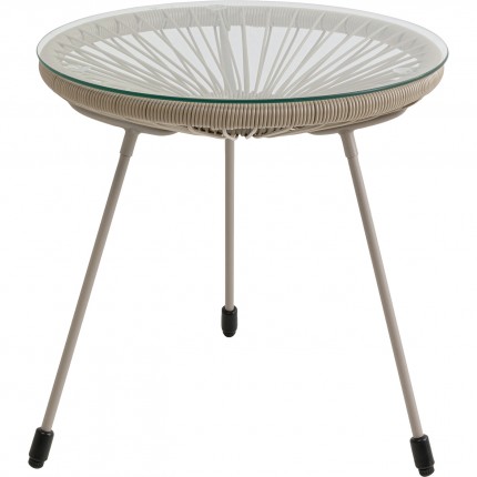 Salon de jardin Acapulco Mono beige Kare Design