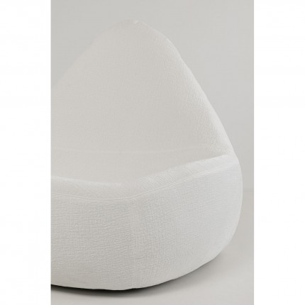 Fauteuil Glow Wave blanc Kare Design