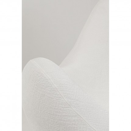 Armchair Glow Wave white Kare Design