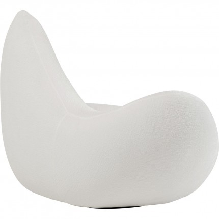 Fauteuil Glow Wave blanc Kare Design