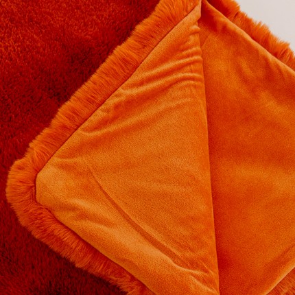 Plaid Mika 200x150cm orange Kare Design