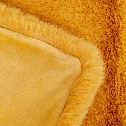 Blanket Mika 200x150cm yellow Kare Design Blanket Mika 200x150cm yellow Kare Design