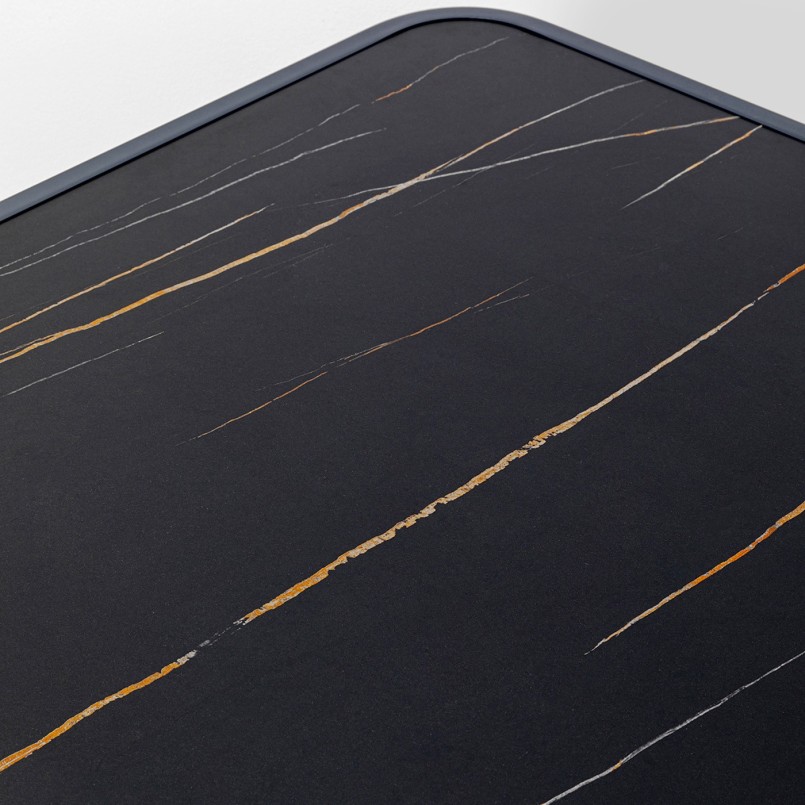 Table de jardin noire - Santos - Kare Design