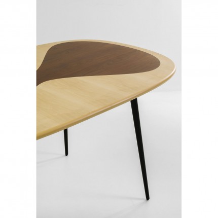 Table Petal 150x90cm black Kare Design