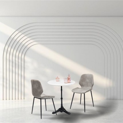 Ensemble table et 2 chaises Bistrot Honeymoon Kare Design Ensemble table et 2 chaises Bistrot Honeymoon Kare Design