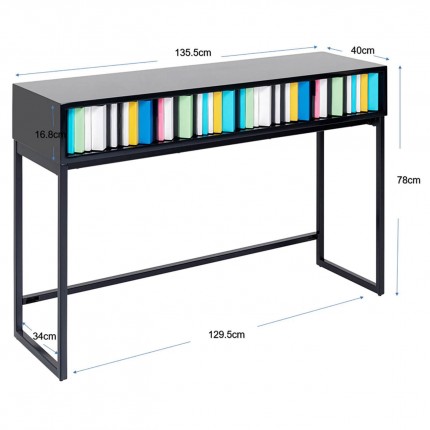 Console Concertina Colore 136x40cm Kare Design