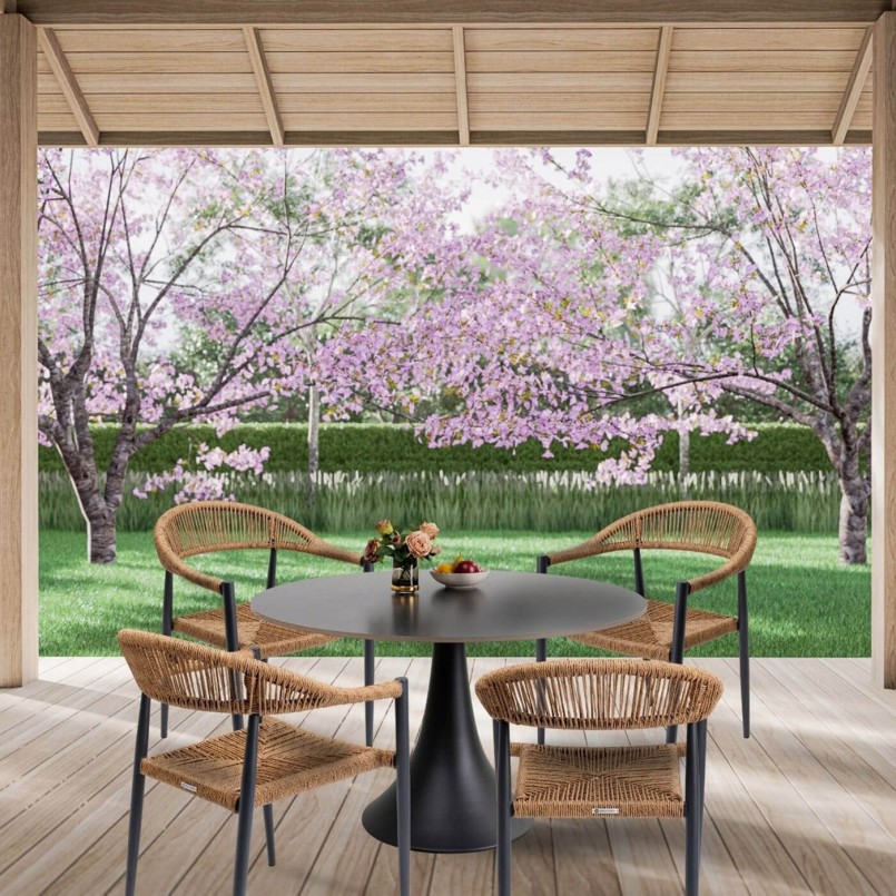 Ensemble de jardin table et chaises - Grande Possibilita - Kare Design