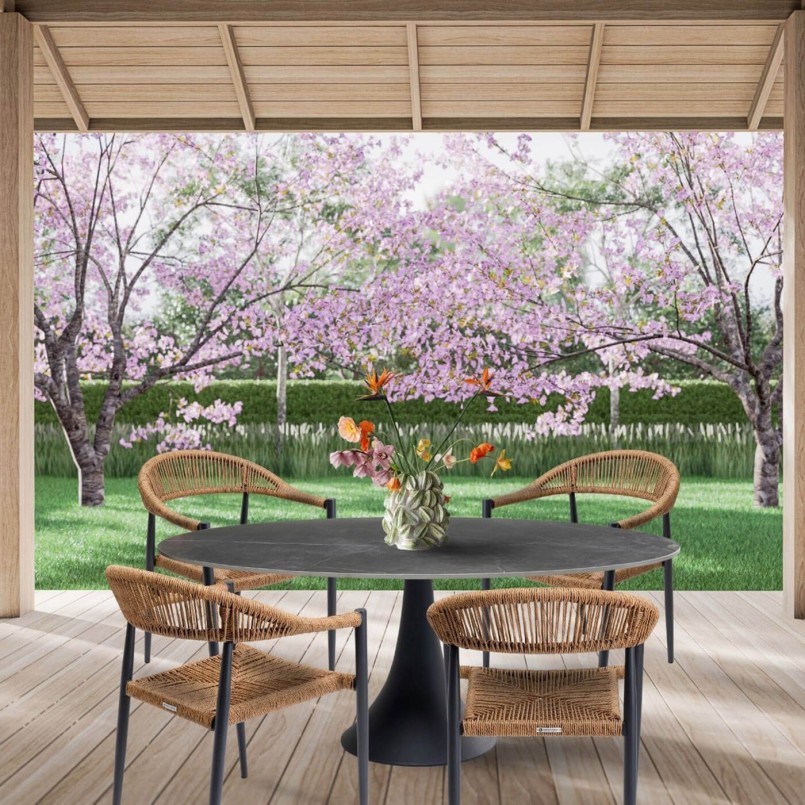 Ensemble de jardin table et chaises - Grande Possibilita - Kare Design