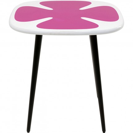Table d'appoint Petal rose Kare Design