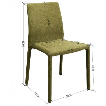 Chaise Bologna verte Kare Design Chaise Bologna verte Kare Design