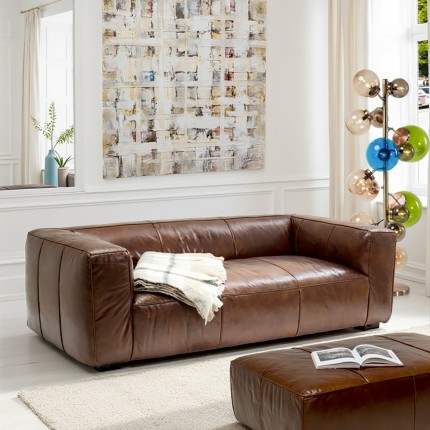 Sofa Cubetto leather 260cm Kare Design Sofa Cubetto leather 260cm Kare Design