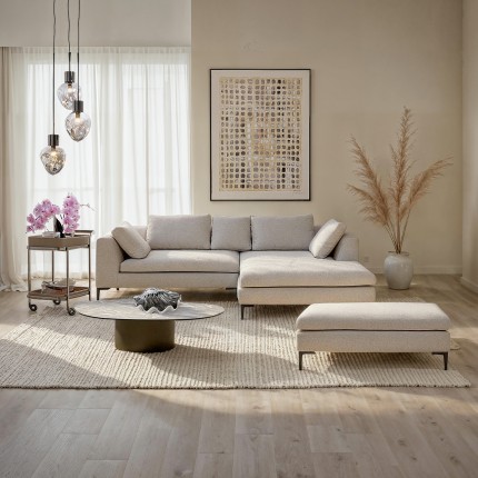 Pouf Gianna crème Kare Design