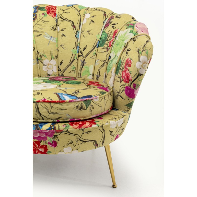 Fauteuil Water Lily doré Flower Fever jaune