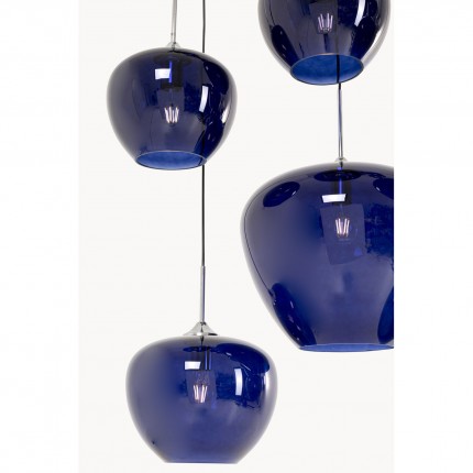 Suspension Sphere 10 bleue Kare Design