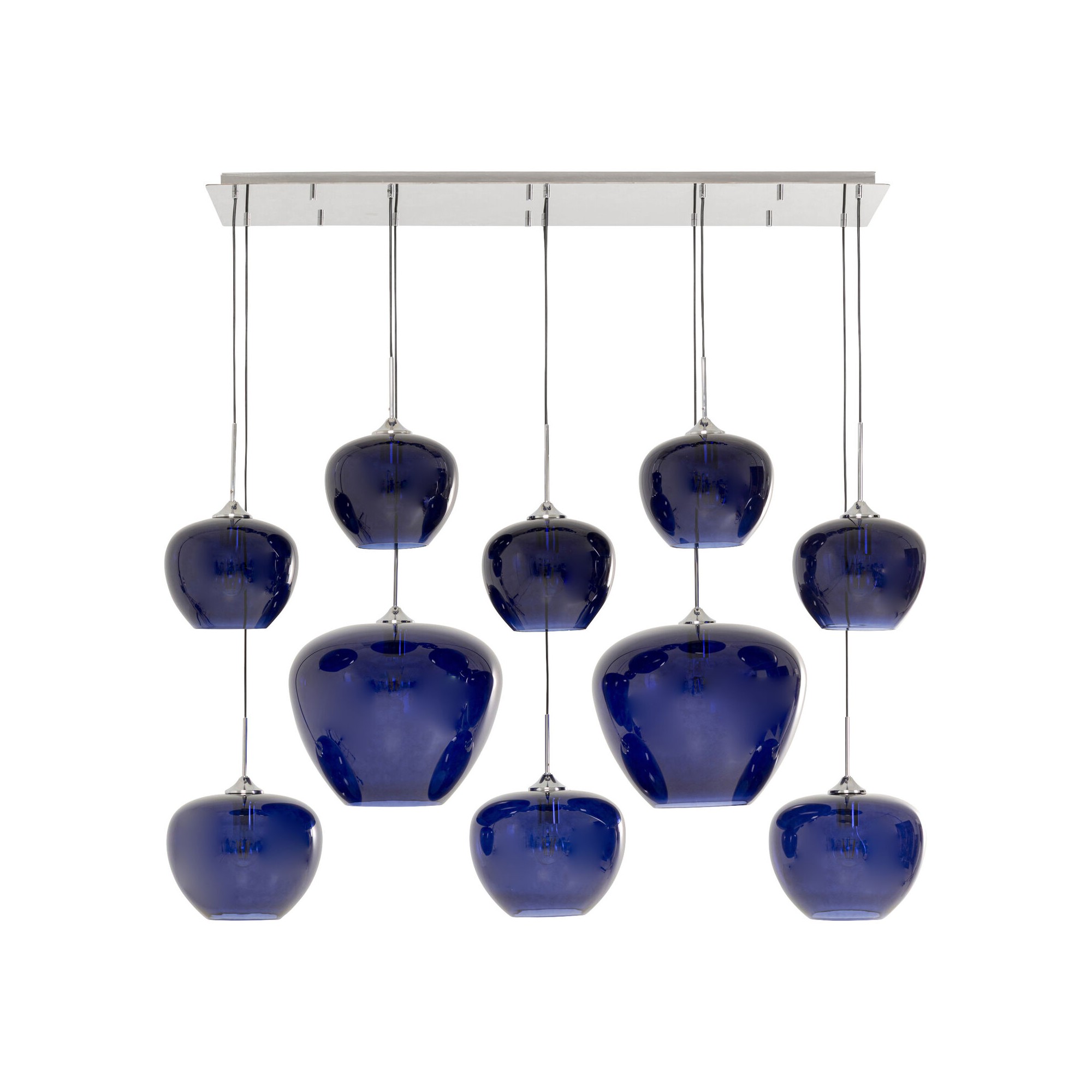 Pendant Lamp Sphere 10 blue Kare Design