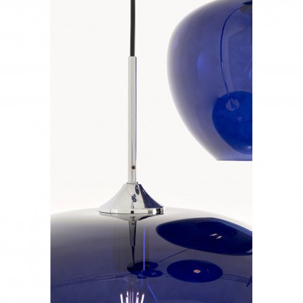 Pendant Lamp Sphere 3 blue Kare Design