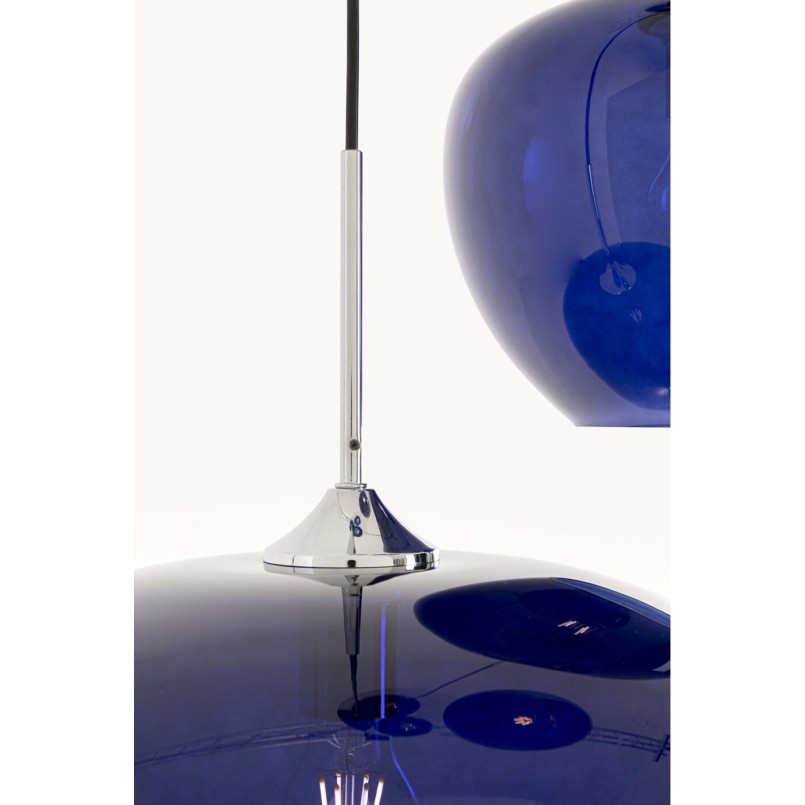 Suspension Sphere bleu nuit Ø45cm