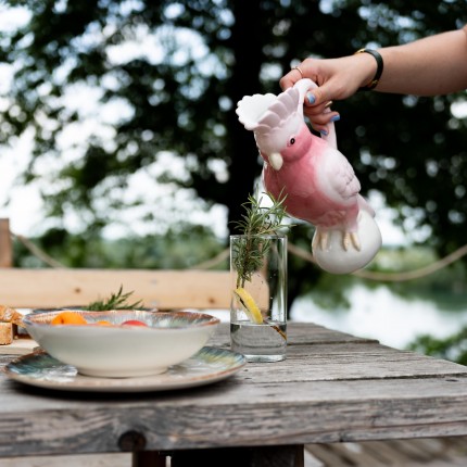 Verres hauts Electra argentés set de 4 Kare Design Verres hauts Electra argentés set de 4 Kare Design