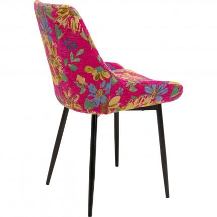 Chaise East Side Flower Fever rose Kare Design