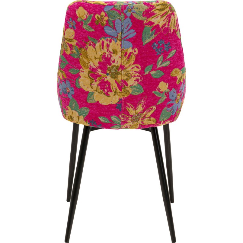 Chaise East Side Flower Fever fuchsia