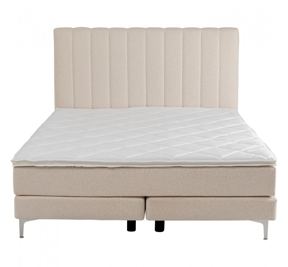 Bed boxspring Benito Comet beige Kare Design Bed boxspring Benito Comet beige Kare Design