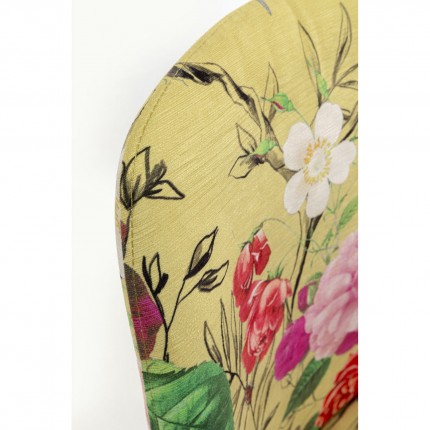 Chaise East Side Flower Fever jaune Kare Design