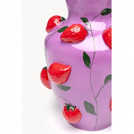 Vase fraises sauvages Kare Design