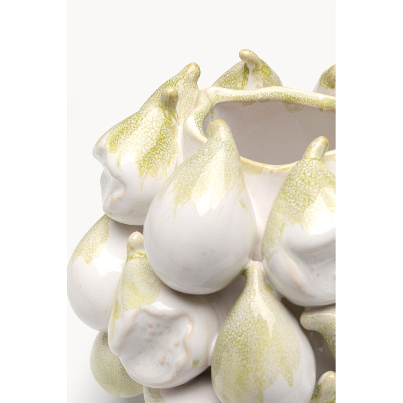 Vase figues vertes en grès - Fichi - Kare Design