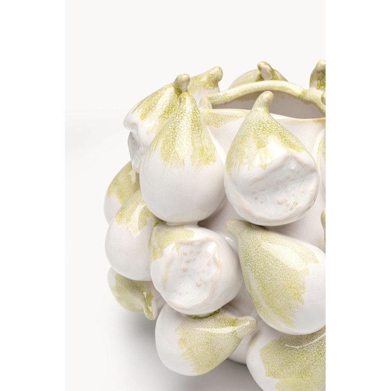 Vase figues vertes en grès - Fichi - Kare Design