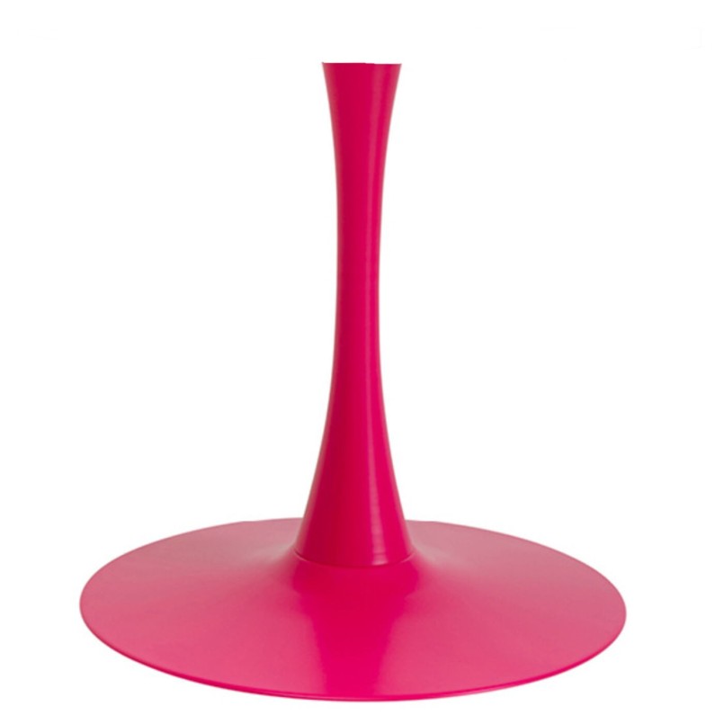 Pied de table en acier rose - Schickeria - Kare Design