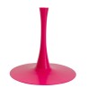 Pied de table en acier rose - Schickeria - Kare Design