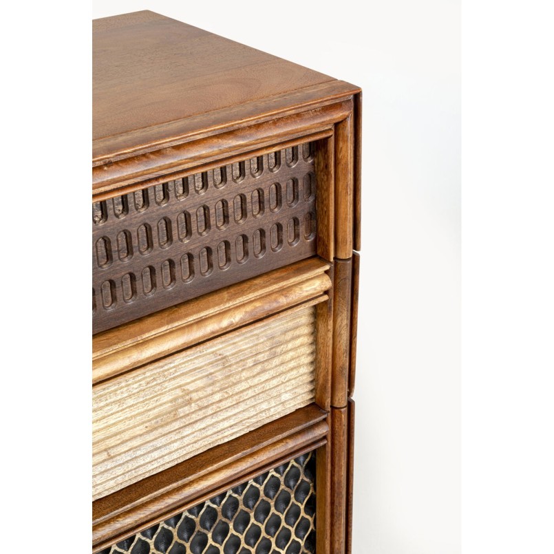 Buffet haut en bois ethnique - Gino - Kare Design