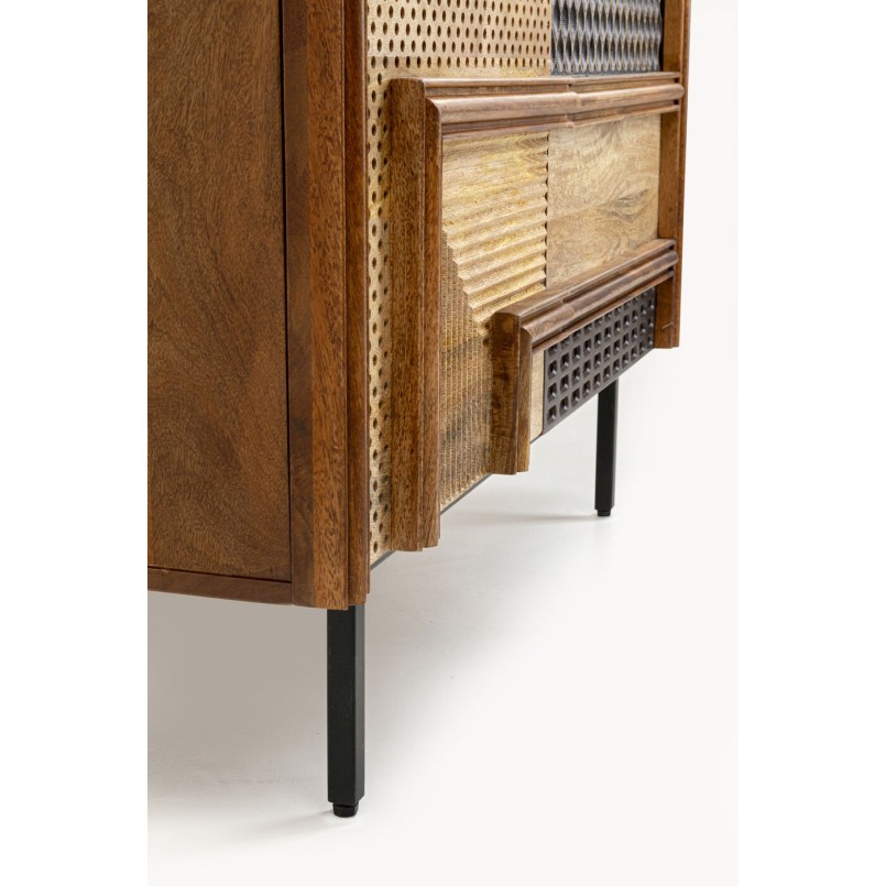 Buffet haut en bois ethnique - Gino - Kare Design