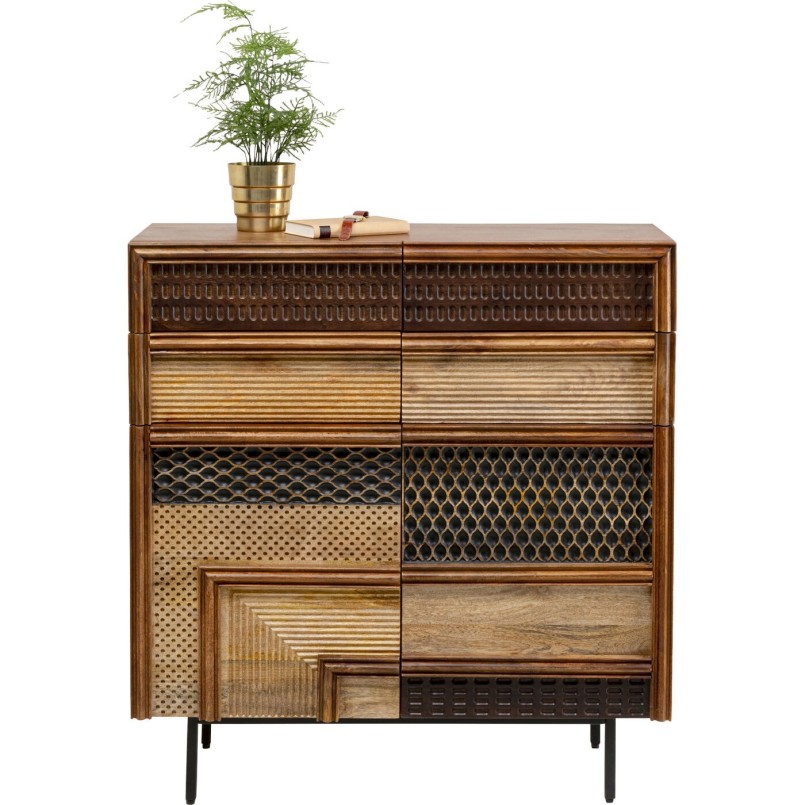 Buffet haut en bois ethnique - Gino - Kare Design