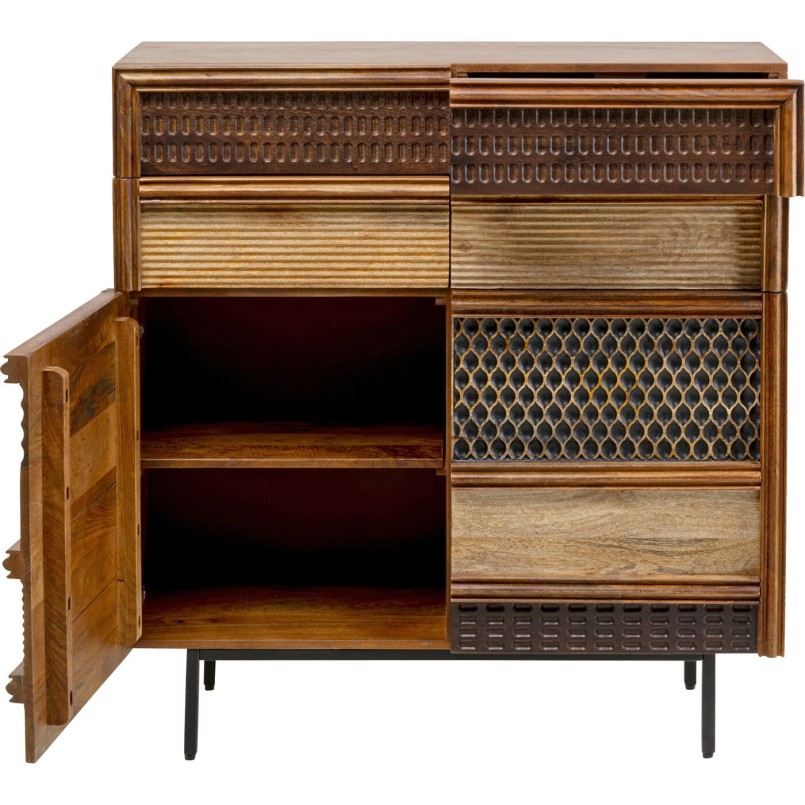 Buffet haut en bois ethnique - Gino - Kare Design