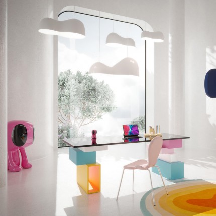 Déco Blobb rose XL 100cm Kare Design