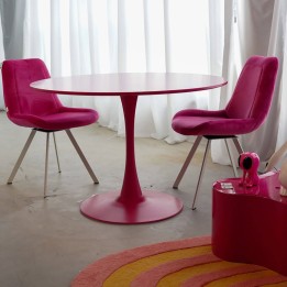 Table Top Schickeria Ø110cm pink Kare Design